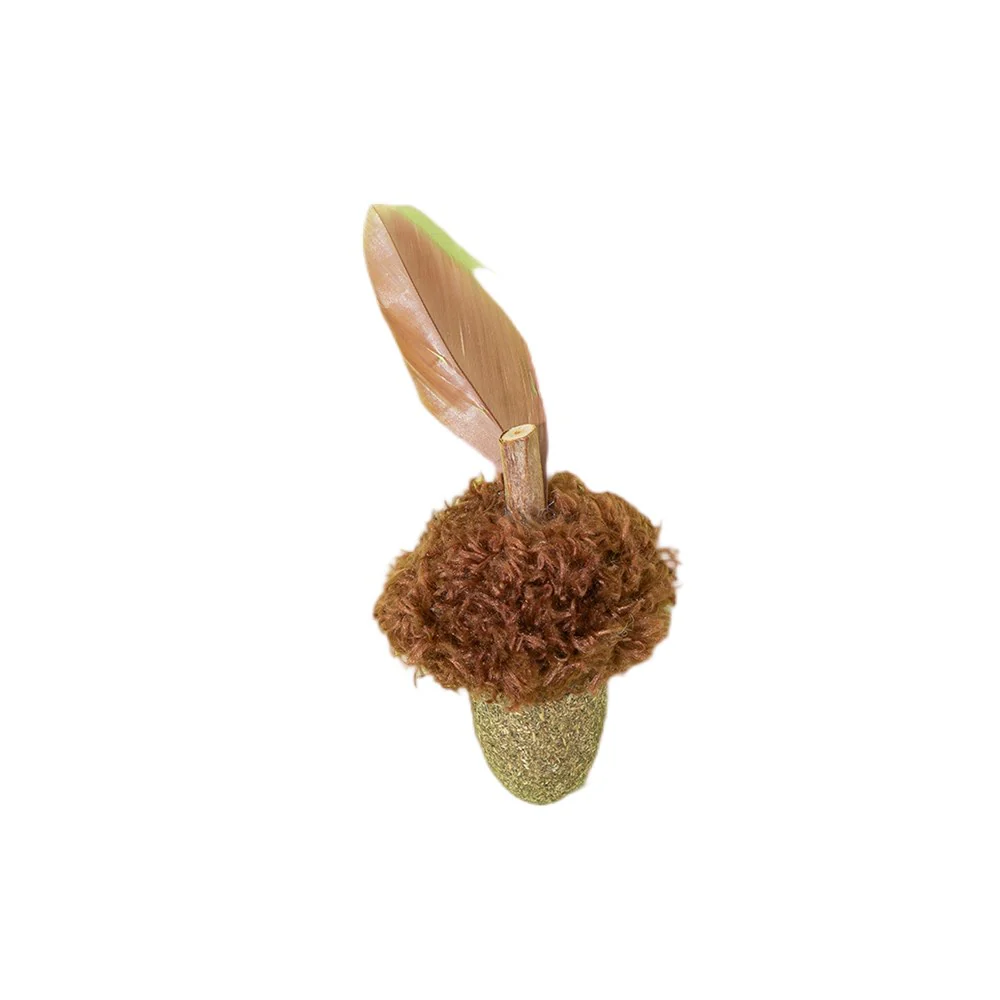 Acorn Catnip Cat Molar Stick Toy - Image 2