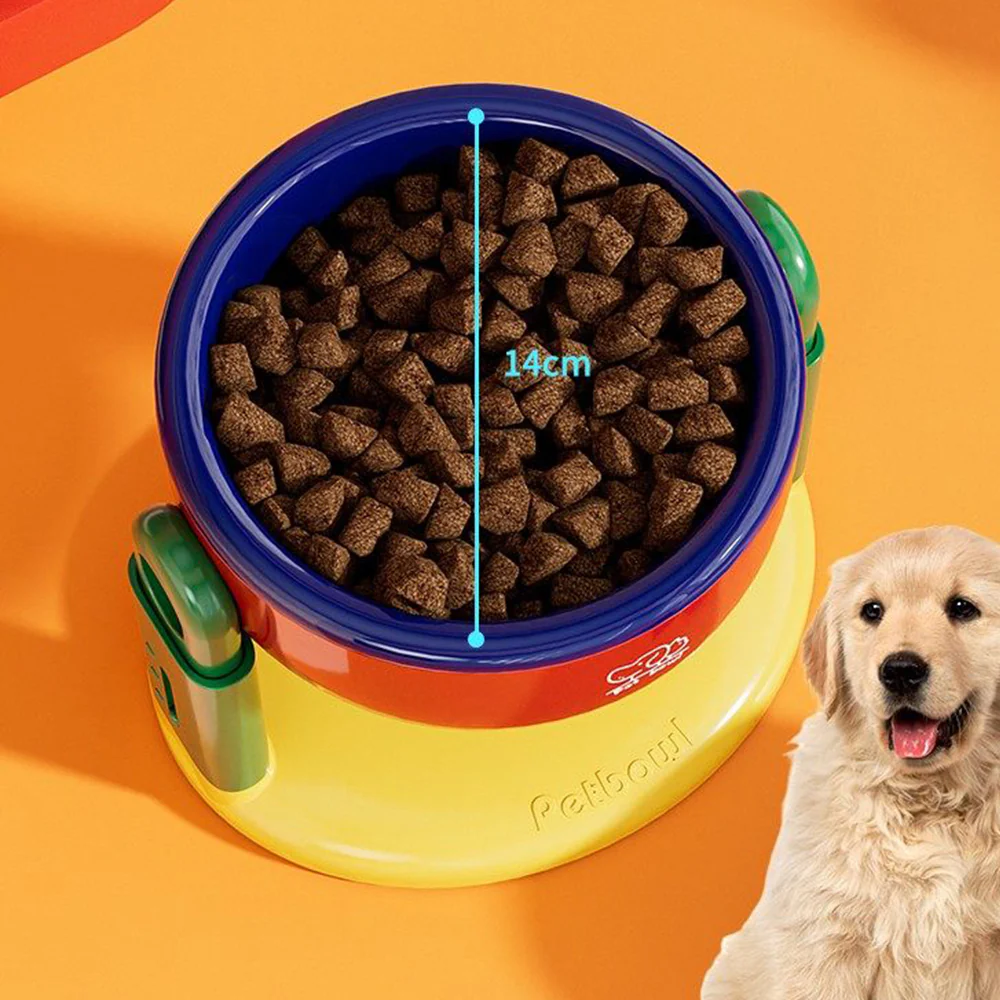 Adjustable Elevated Pet Bowl with Suction Base – 3 Height Levels - Image 8