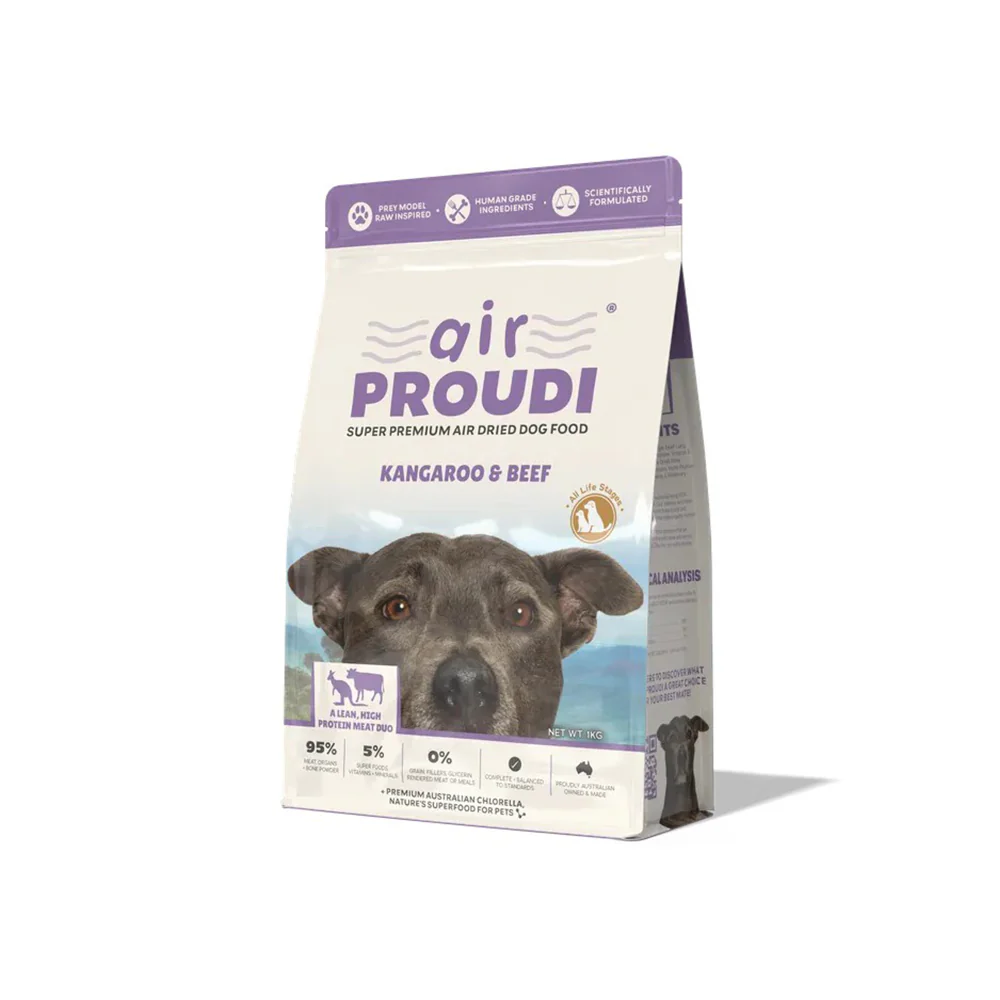 AIR PROUDI Premium Kangaroo & Beef Air Dried Dog Food - Image 3