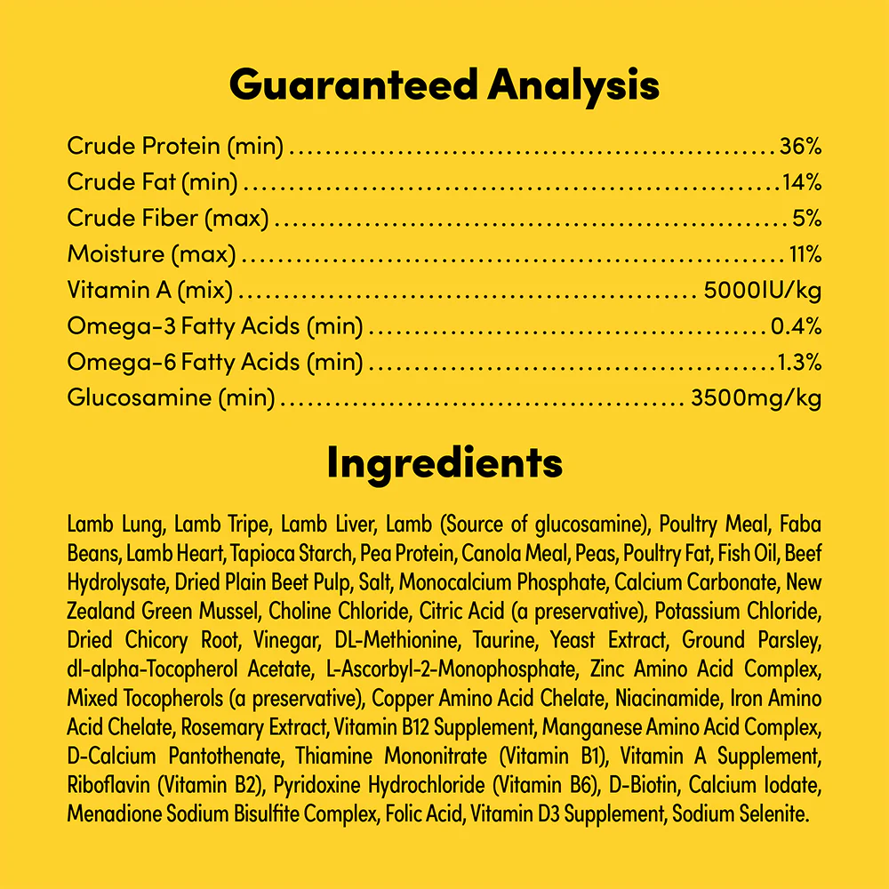 ANIMALS LIKE US Raw Mix 50 Grass Fed Lamb Freeze Dried Dog food - Image 5