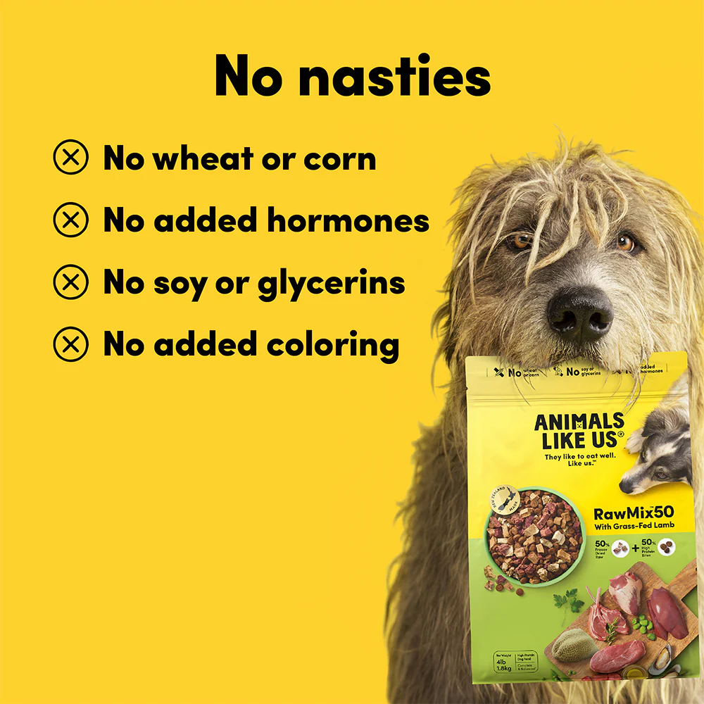 ANIMALS LIKE US Raw Mix 50 Grass Fed Lamb Freeze Dried Dog food - Image 7
