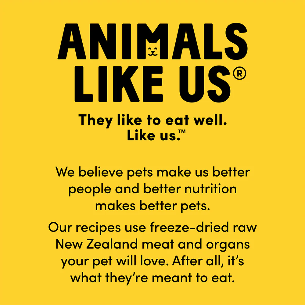 ANIMALS LIKE US Raw Mix 50 Grass Fed Lamb Freeze Dried Dog food - Image 9
