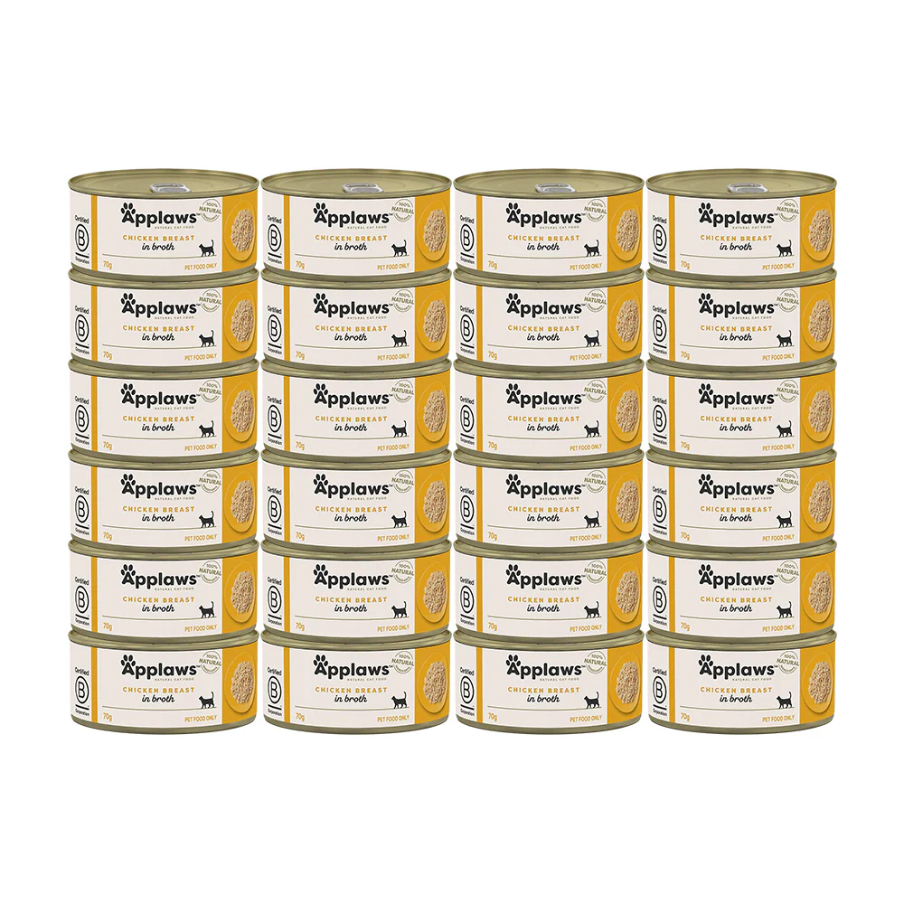 APPLAWS Chicken Breast Broth & Stew Cat Food for Adult Cat - Image 6