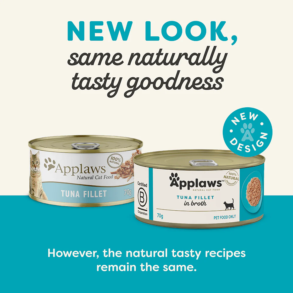 APPLAWS Tuna Fillet Adult Canned Wet Cat Food - Image 3