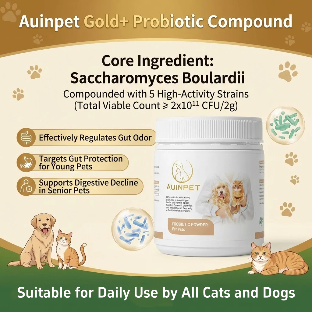AUINPET Probiotic Powder For Dogs & Cats 60g - Image 4