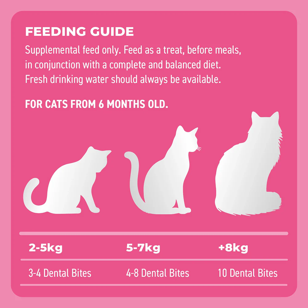 BELL & BONE Dental Bites Tuna With Spirulina Cat Treats 80g - Image 4