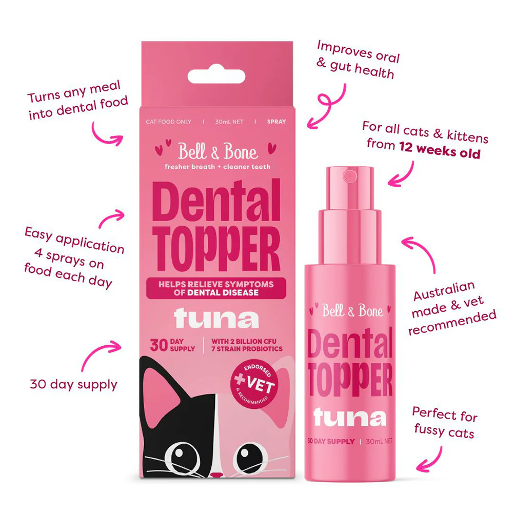 BELL & BONE Tuna Cat Dental Topper 30ml - Image 2