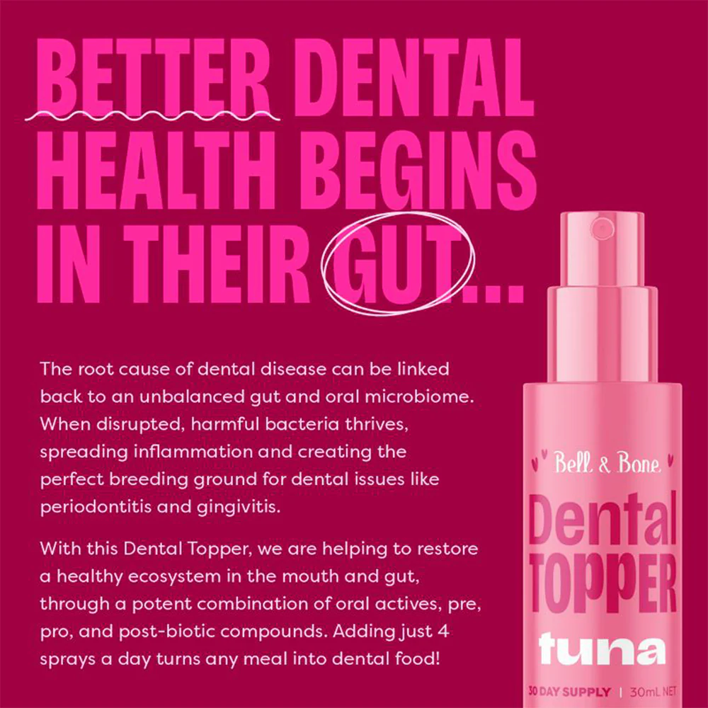 BELL & BONE Tuna Cat Dental Topper 30ml - Image 5