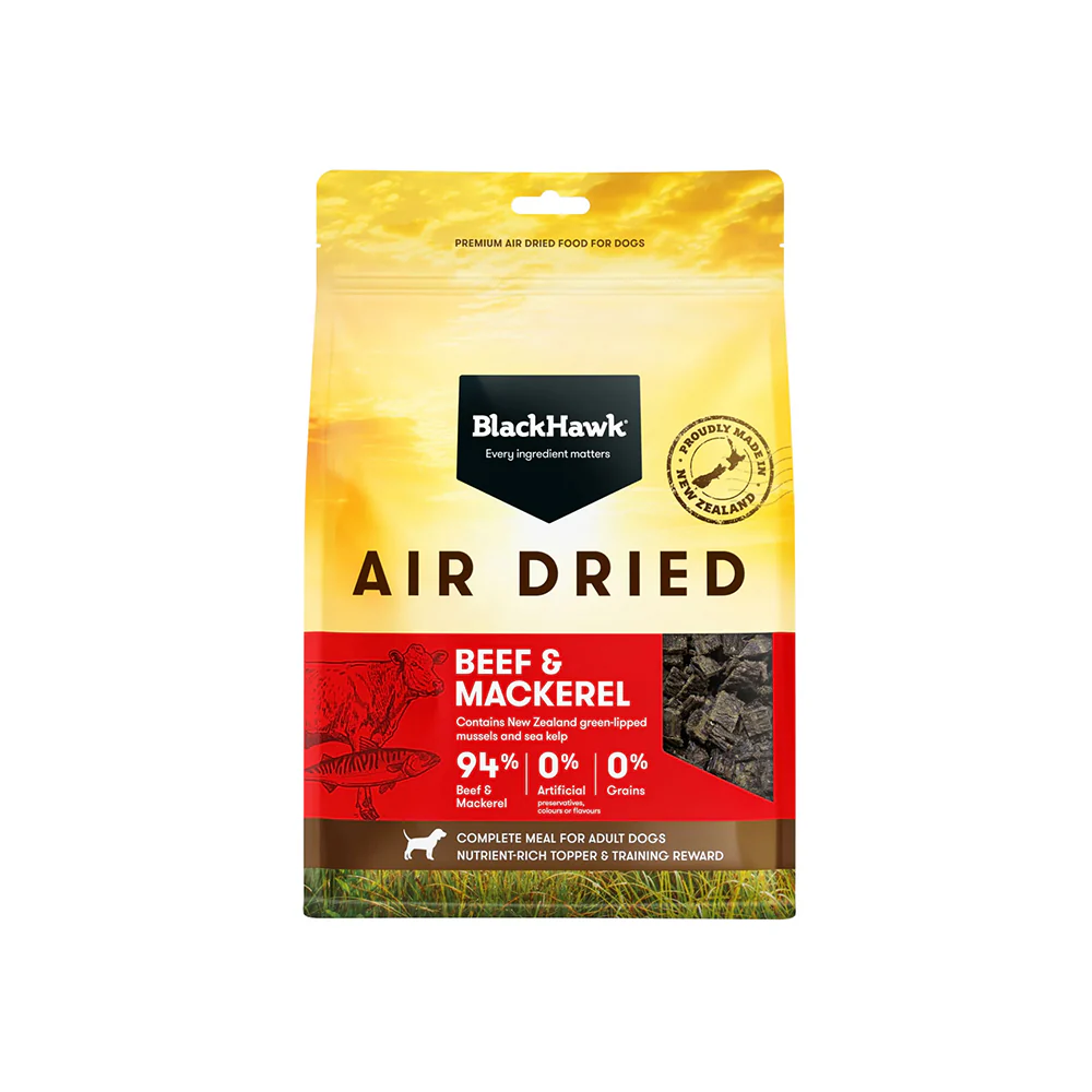 BLACK HAWK Beef & Fish Air Dried Dog Food - Image 3