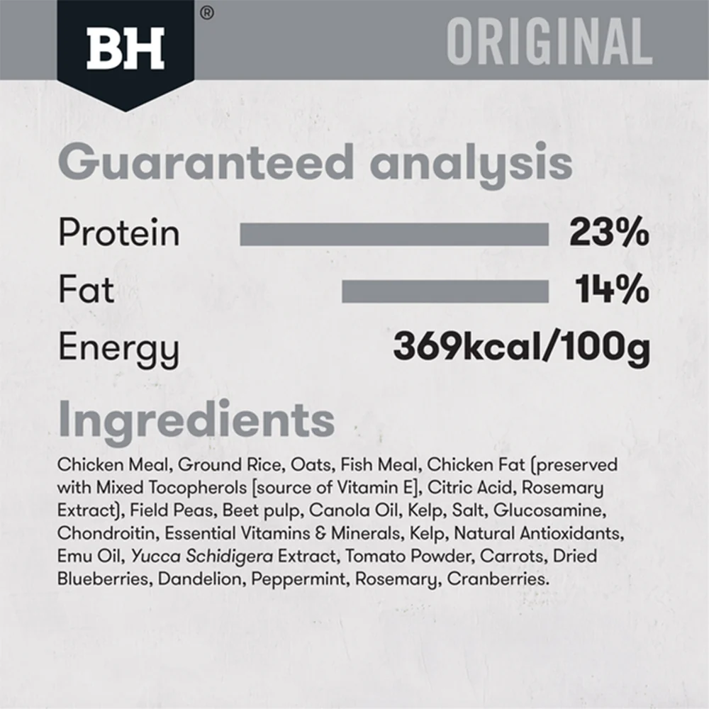 BLACK HAWK Formula Chicken & Rice Original Large Breed Adult Dog Food 20kg - Image 6