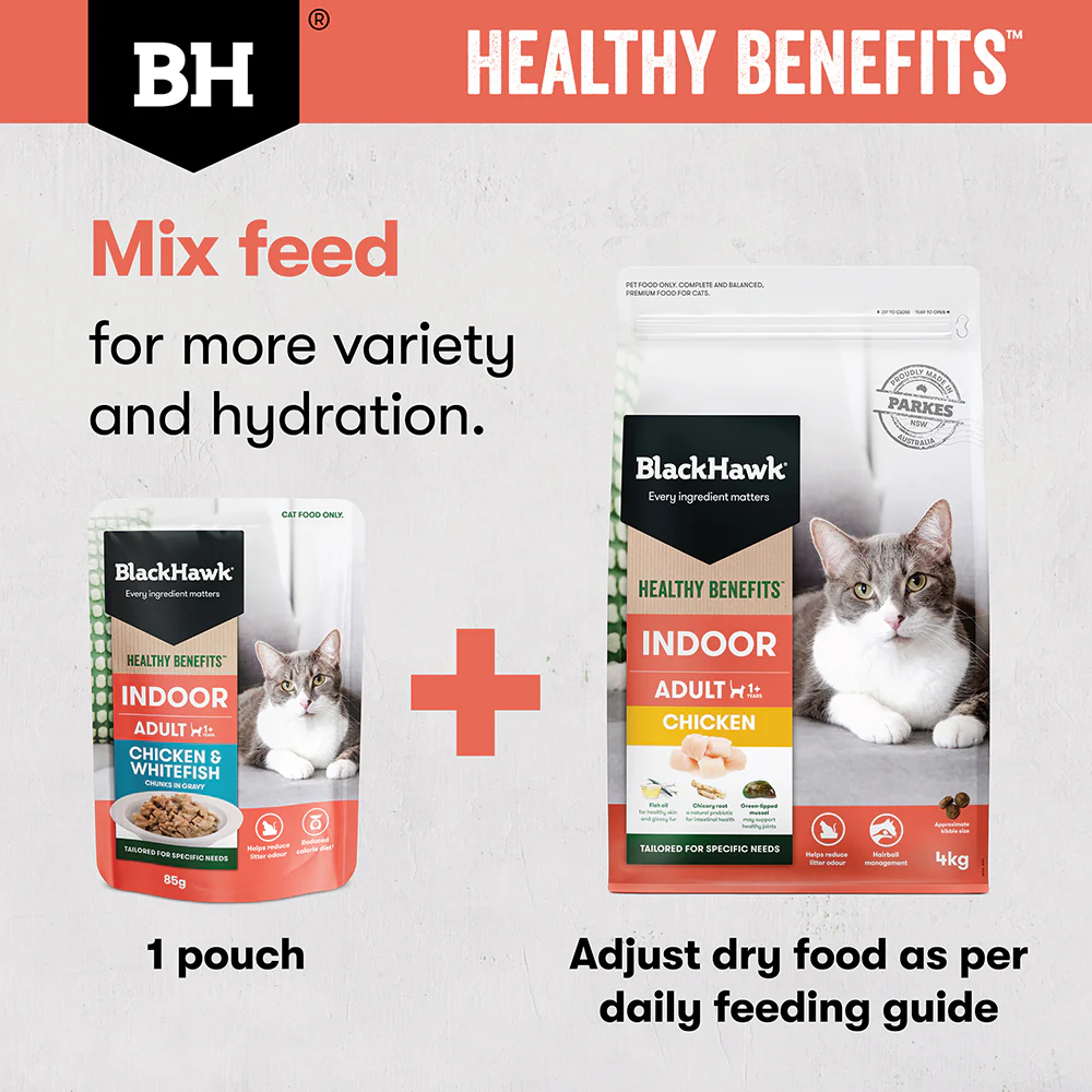 BLACK HAWK Chicken & Whitefish in Gravy Indoor Adult Wet Cat Food - Image 8