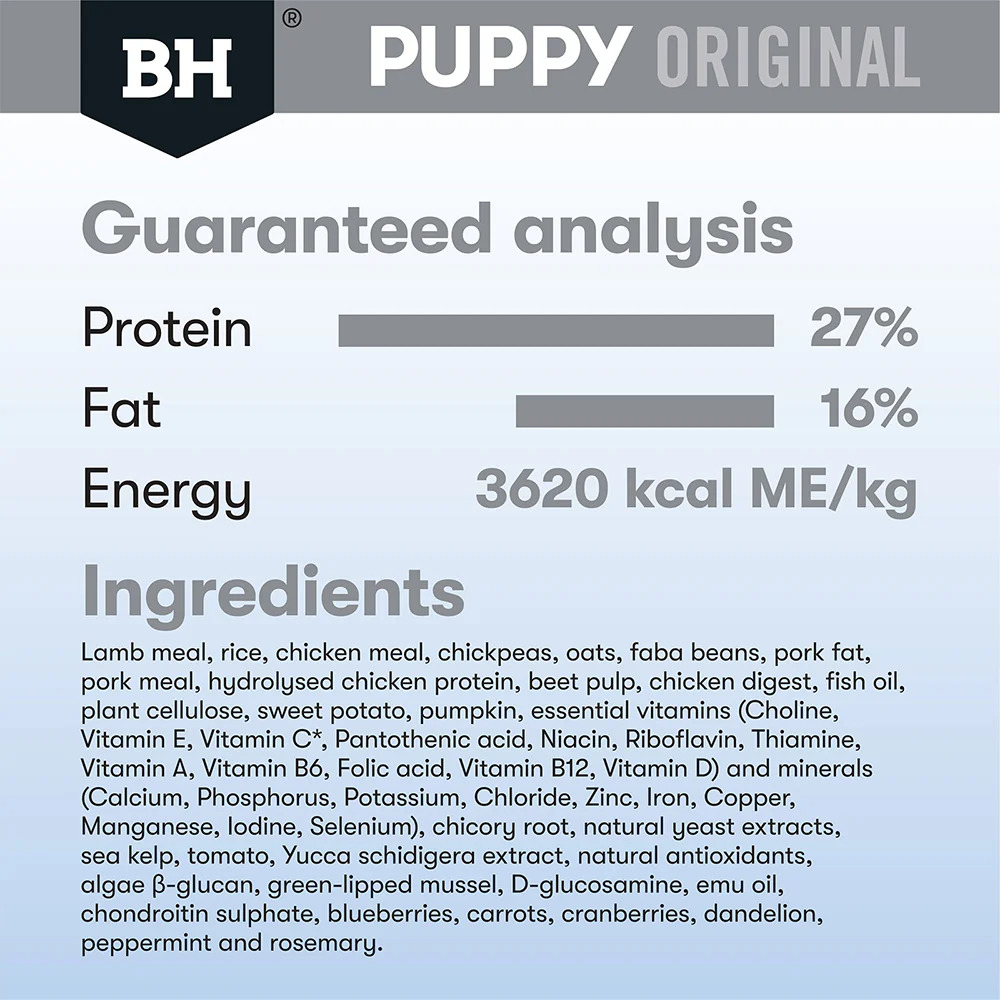 BLACK HAWK Original Lamb & Rice Dog Food for Large Breed Puppy 20kg - Image 8