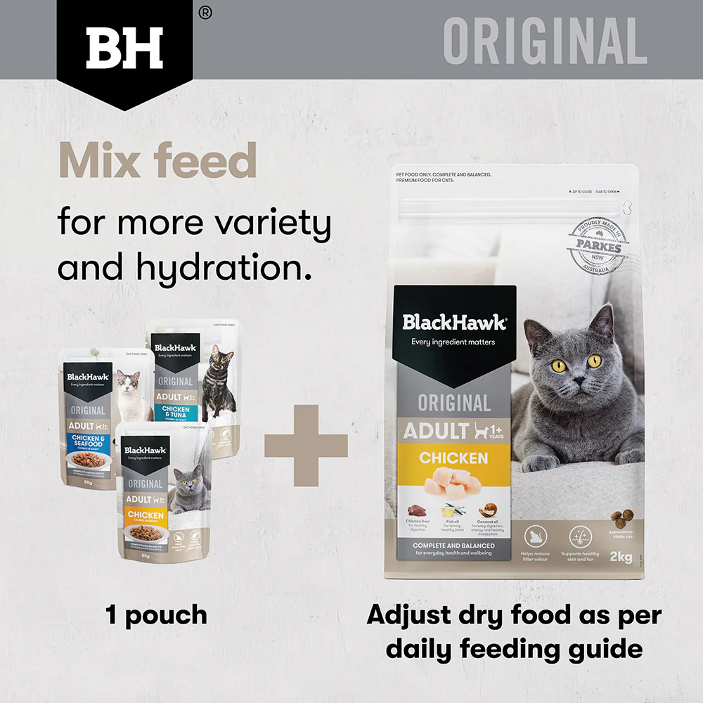 BLACK HAWK Original Variety Pack Adult Wet Cat Food 85g x 12 - Image 16