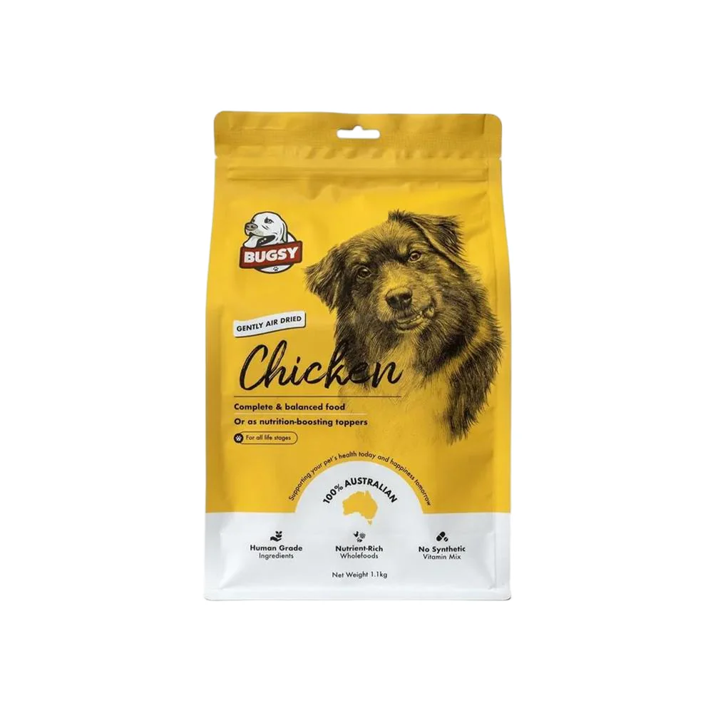 BUGSY'S Chicken Complete & Balanced Premium Air Dried Raw Dog Food - Image 3