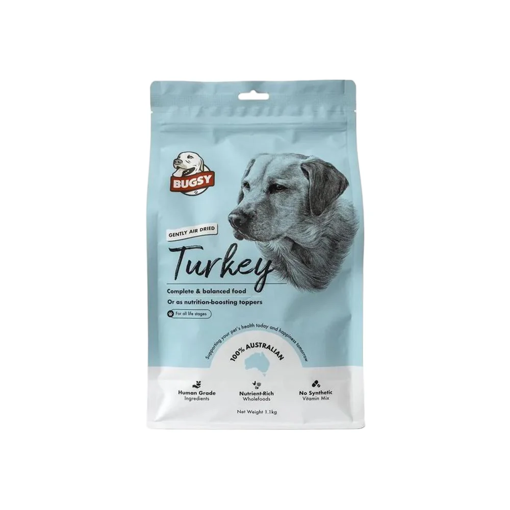 BUGSY'S Turkey Complete & Balanced Premium Air Dried Raw Dog Food - Image 4