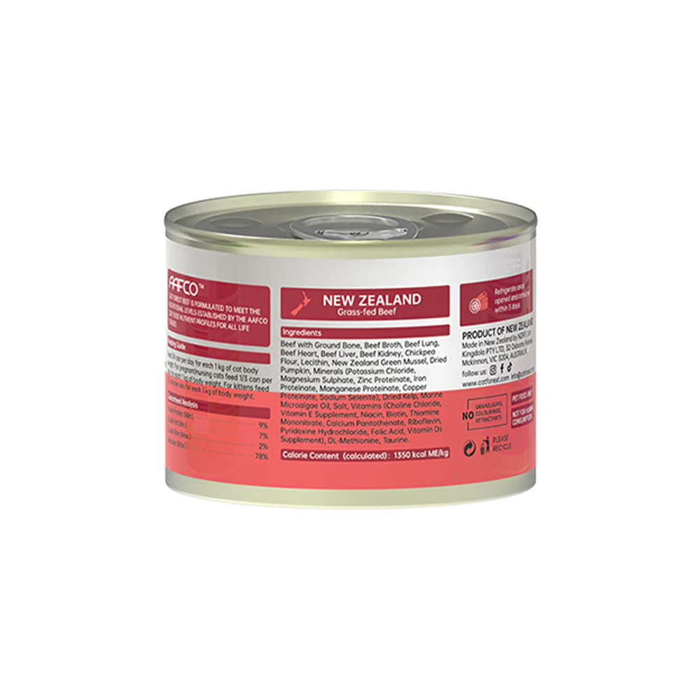 CAT FOREST Grass-Fed Beef Wet Cat Canned Food - Image 3