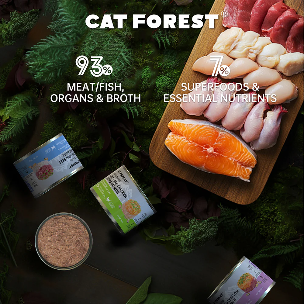CAT FOREST Grass-Fed Beef Wet Cat Canned Food - Image 5