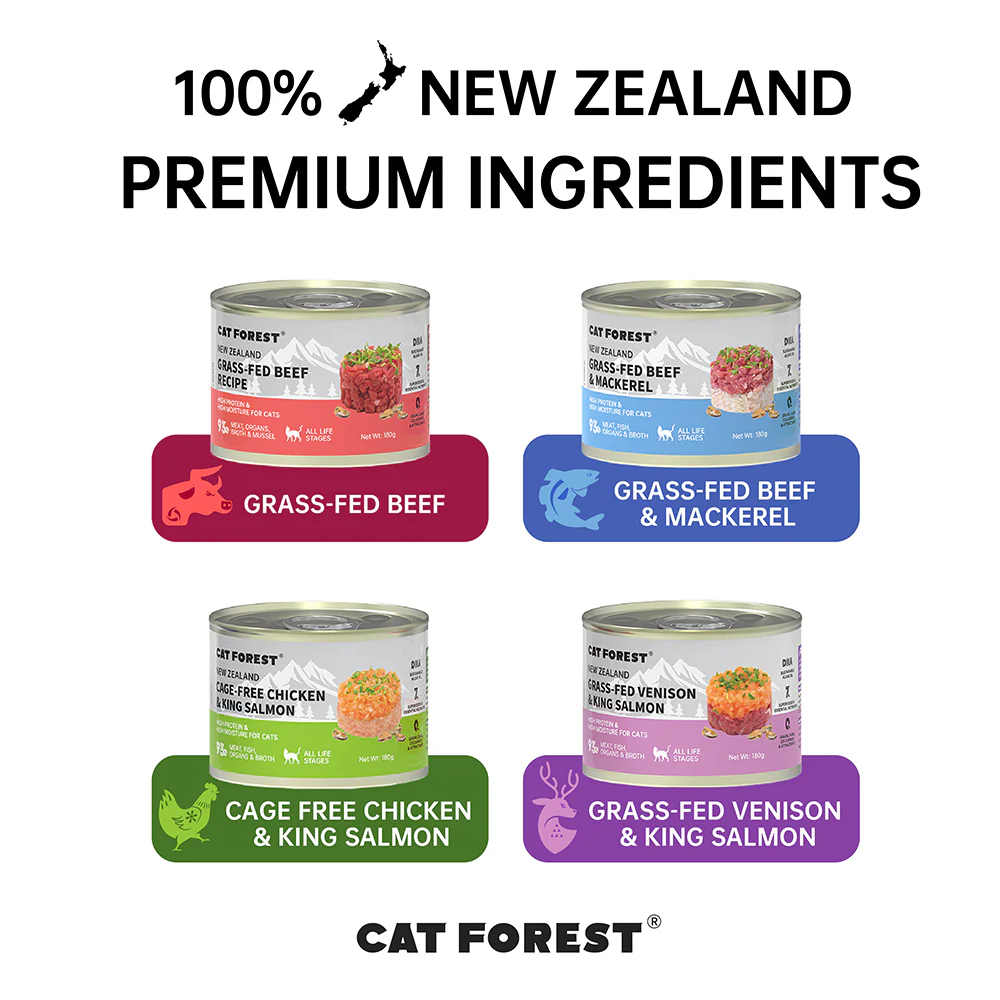 CAT FOREST Grass-Fed Beef Wet Cat Canned Food - Image 6