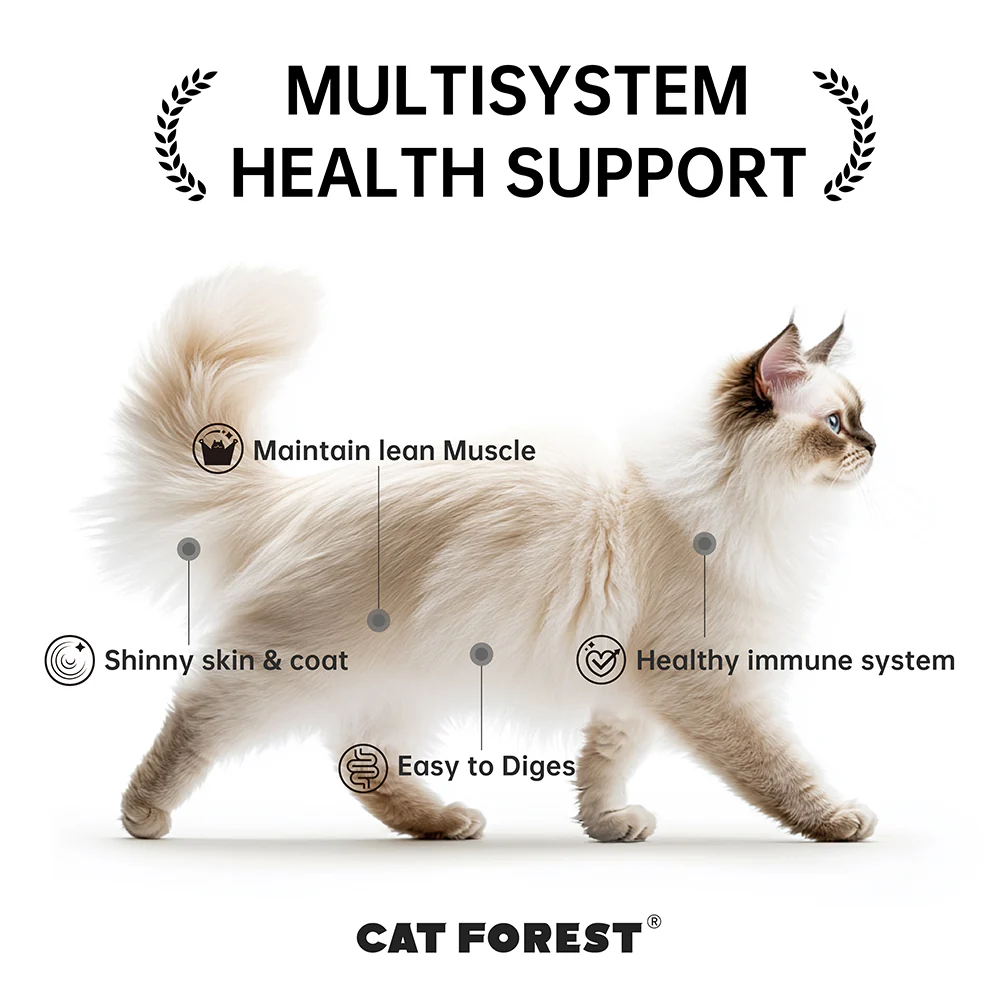 CAT FOREST Grass-Fed Beef Wet Cat Canned Food - Image 8