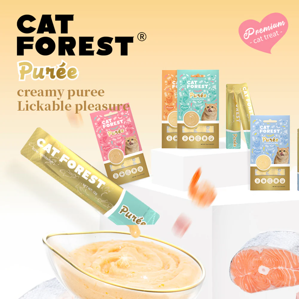 CAT FOREST Puree Tuna with Tuna Roe Cat Treats - Image 8