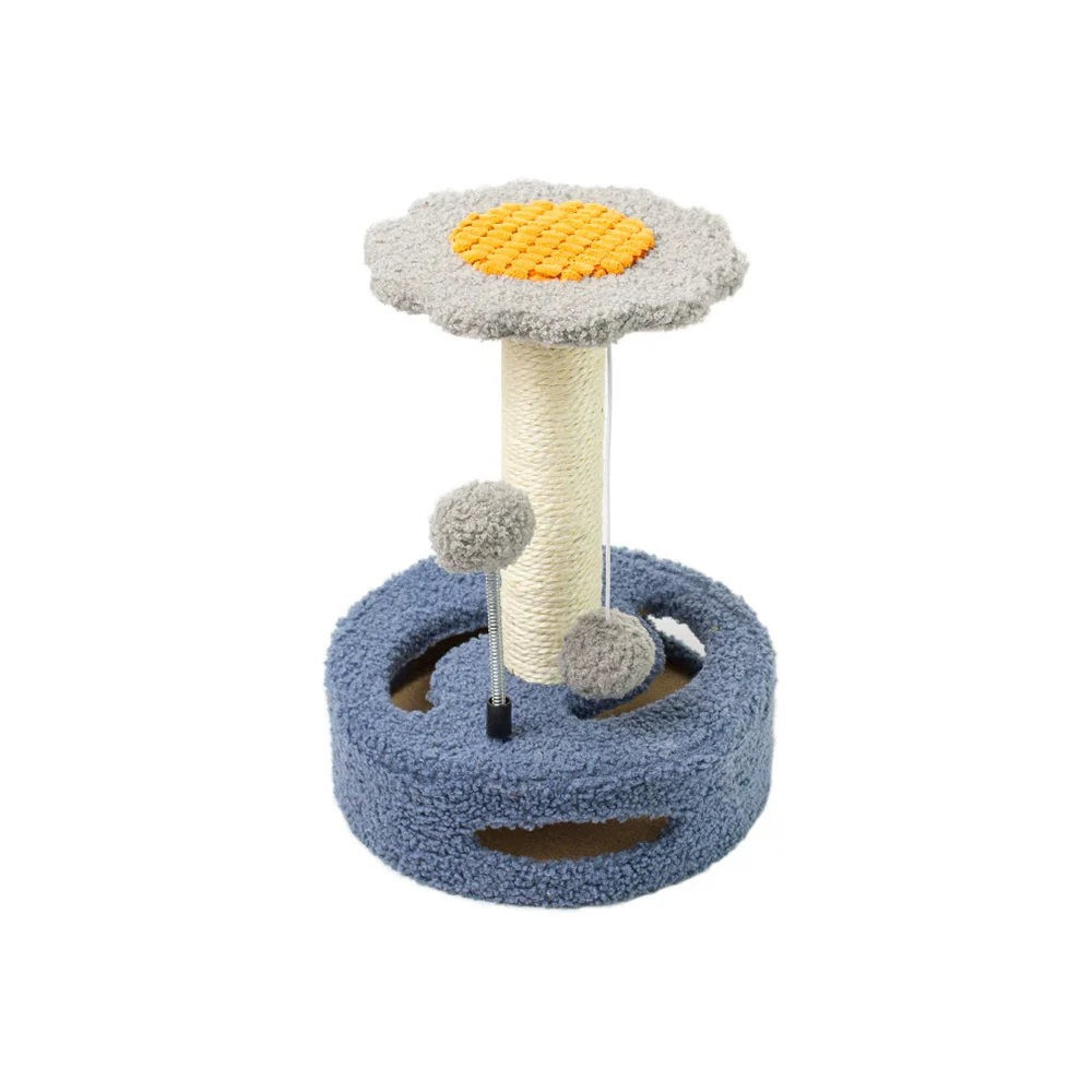 CATIO Cute Sunflower Style Small Cat Scratching Post - Image 14