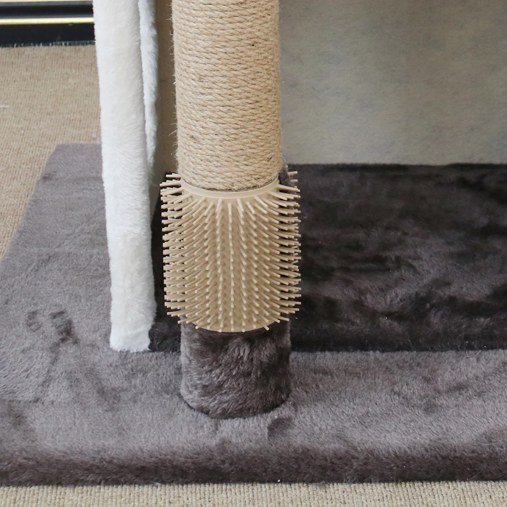 CATIO Dual Deluxe Multi-Function Three-Level Scratching Cat Tree - Image 8