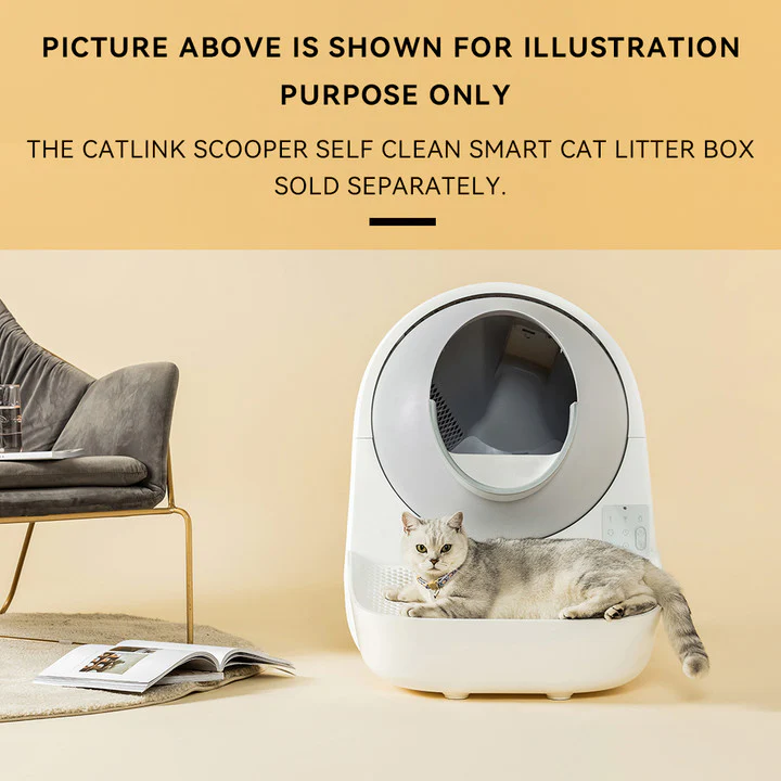 CATLINK Stairway White For SCOOPER Luxury & Standard & Young & Ultra Self-Clean Smart Cat Litter Box - Image 3