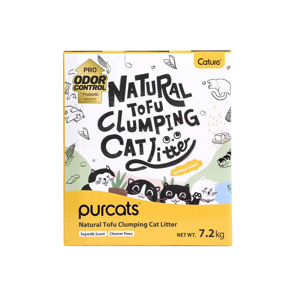 CATURE Original Tofu Clumping Cat Litter – Unscented, Fast Clumping, Low Tracking - Image 8