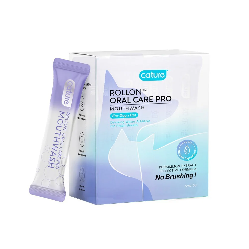 CATURE Mouth Wash for Pets 150ml (30 sachets) - Image 2