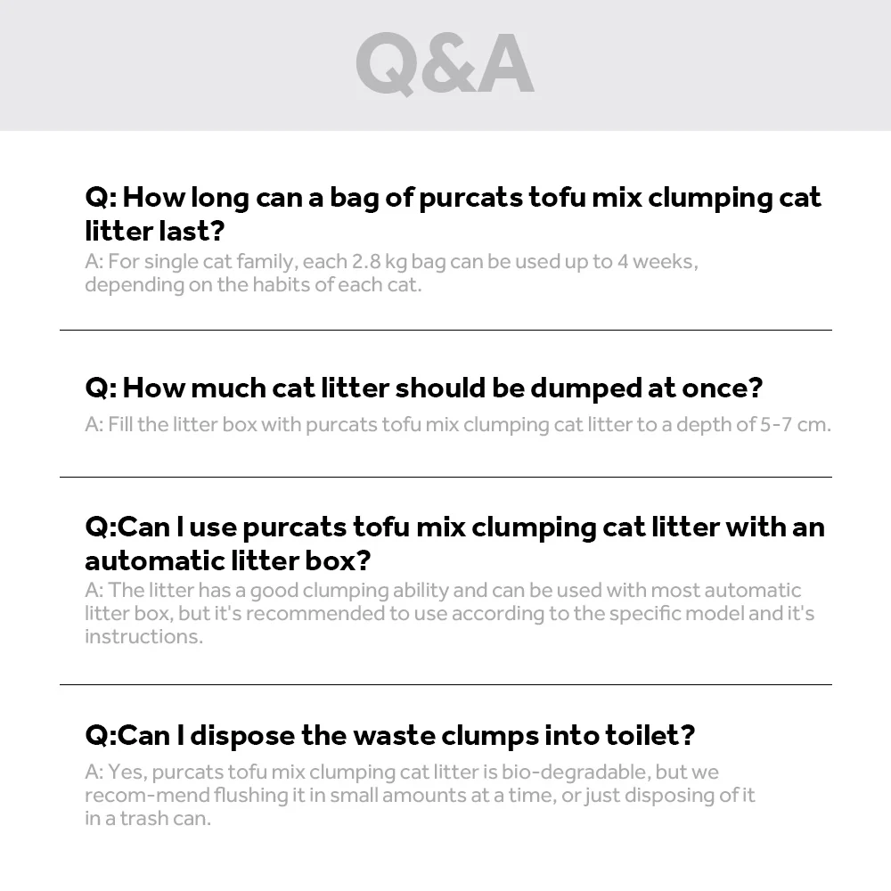 CATURE Tofu, Bentonite & Wood Mixed Clumping Cat Litter 5.6kg Value Pack, Dust-Free & Eco-friendly - Image 10