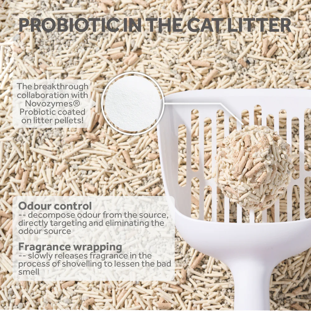 CATURE Tofu, Bentonite & Wood Mixed Clumping Cat Litter 5.6kg Value Pack, Dust-Free & Eco-friendly - Image 6