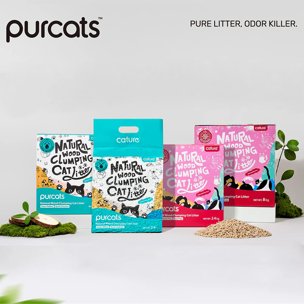 CATURE Smart Pellets Wood Clumping Cat Litter 8kg, Bulk Value Pack - Image 18
