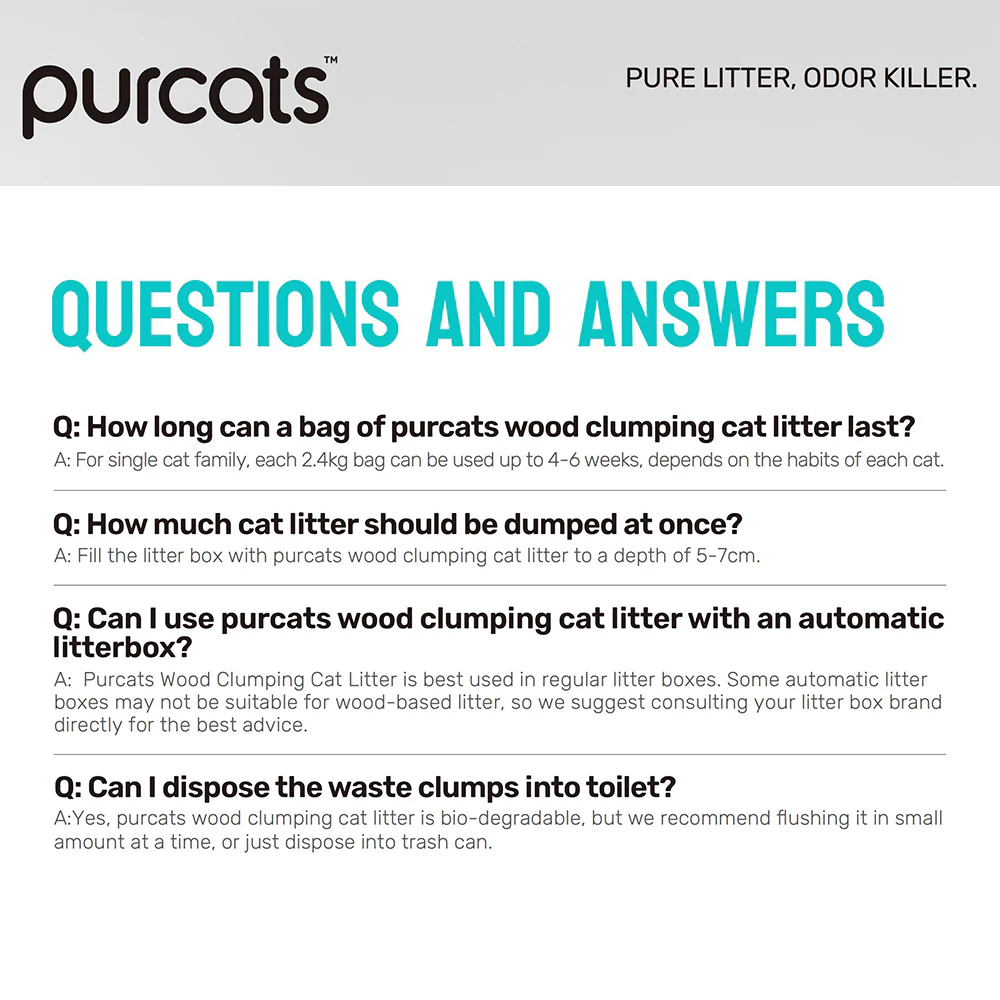 CATURE Smart Pellets Wood Clumping Cat Litter 8kg, Bulk Value Pack - Image 20
