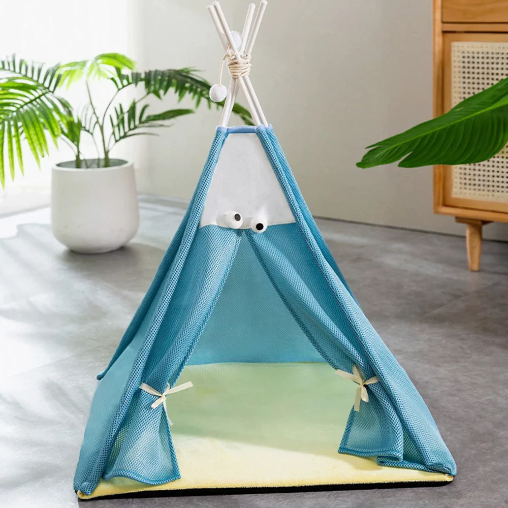Cooling Summer Pet Tent Bed - Image 5