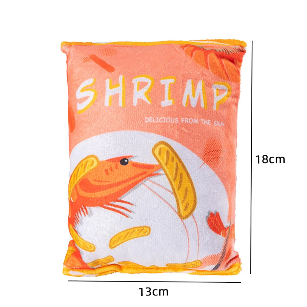 Cute Snack Plush Squeaky Pet Toy - Image 3