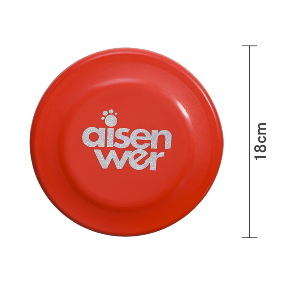 Durable Dog Flying Disc – Chew-Resistant Fetch Toy 18cm - Image 3