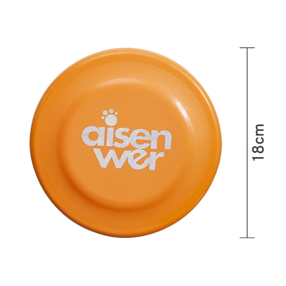 Durable Dog Flying Disc – Chew-Resistant Fetch Toy 18cm - Image 4