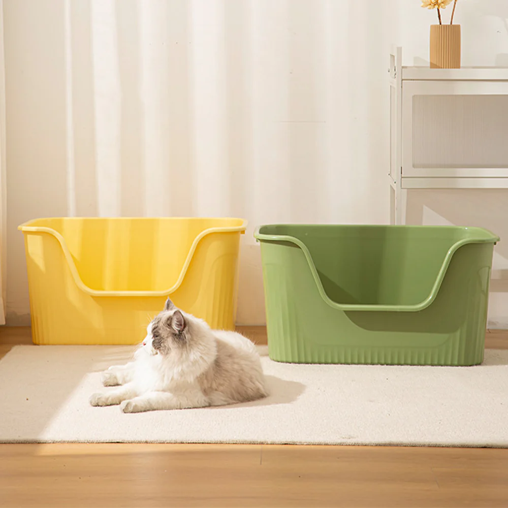 Extra-Large Anti-splash Cat Litter Box - 64x44x33cm - Image 2