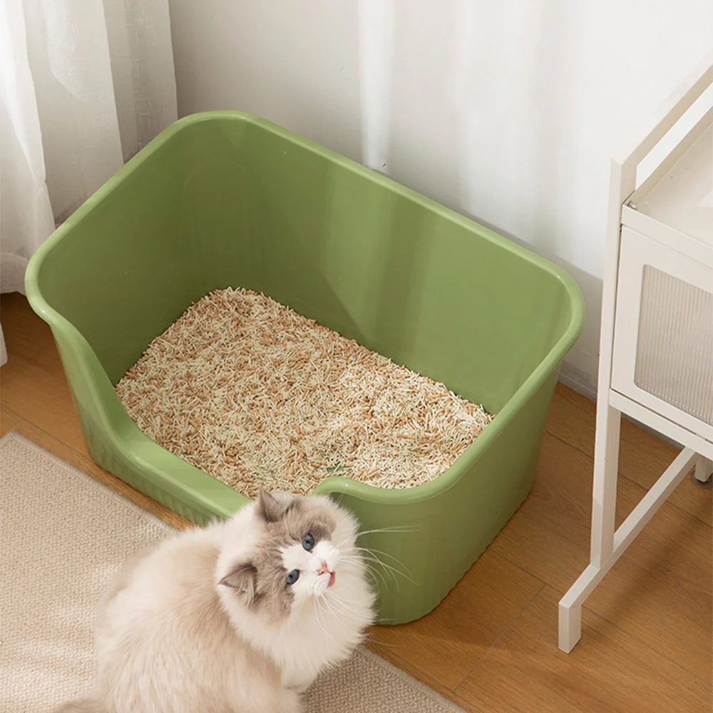 Extra-Large Anti-splash Cat Litter Box - 64x44x33cm - Image 6