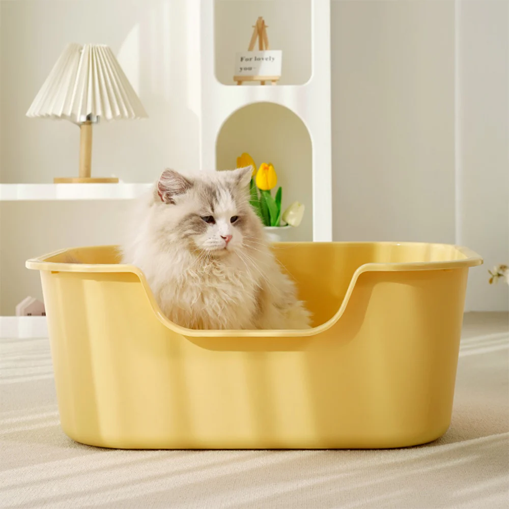 Extra Large Open Cat Litter Box 55x41x21.5cm - Image 14