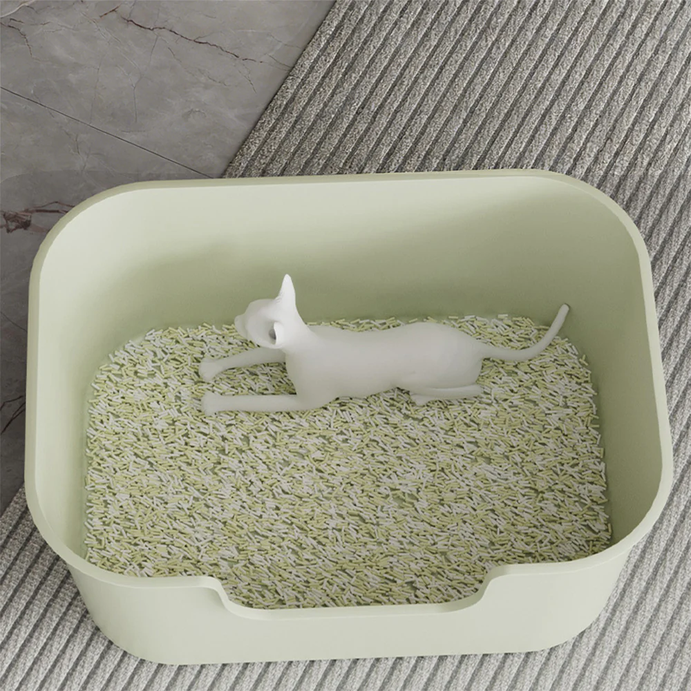 Extra Large Open Cat Litter Box 55x41x21.5cm - Image 16