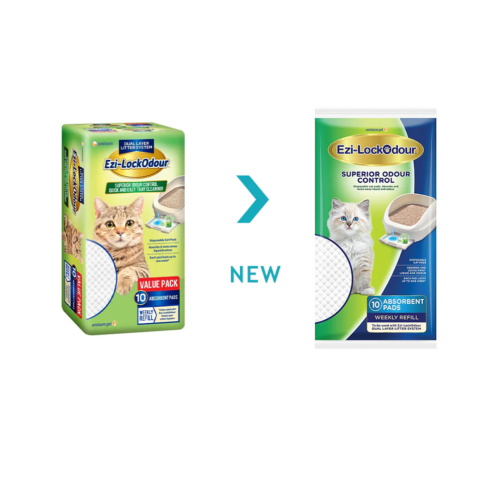 EZI-LOCKODOUR Cat System Absorbent Cat Litter Pads - Image 2