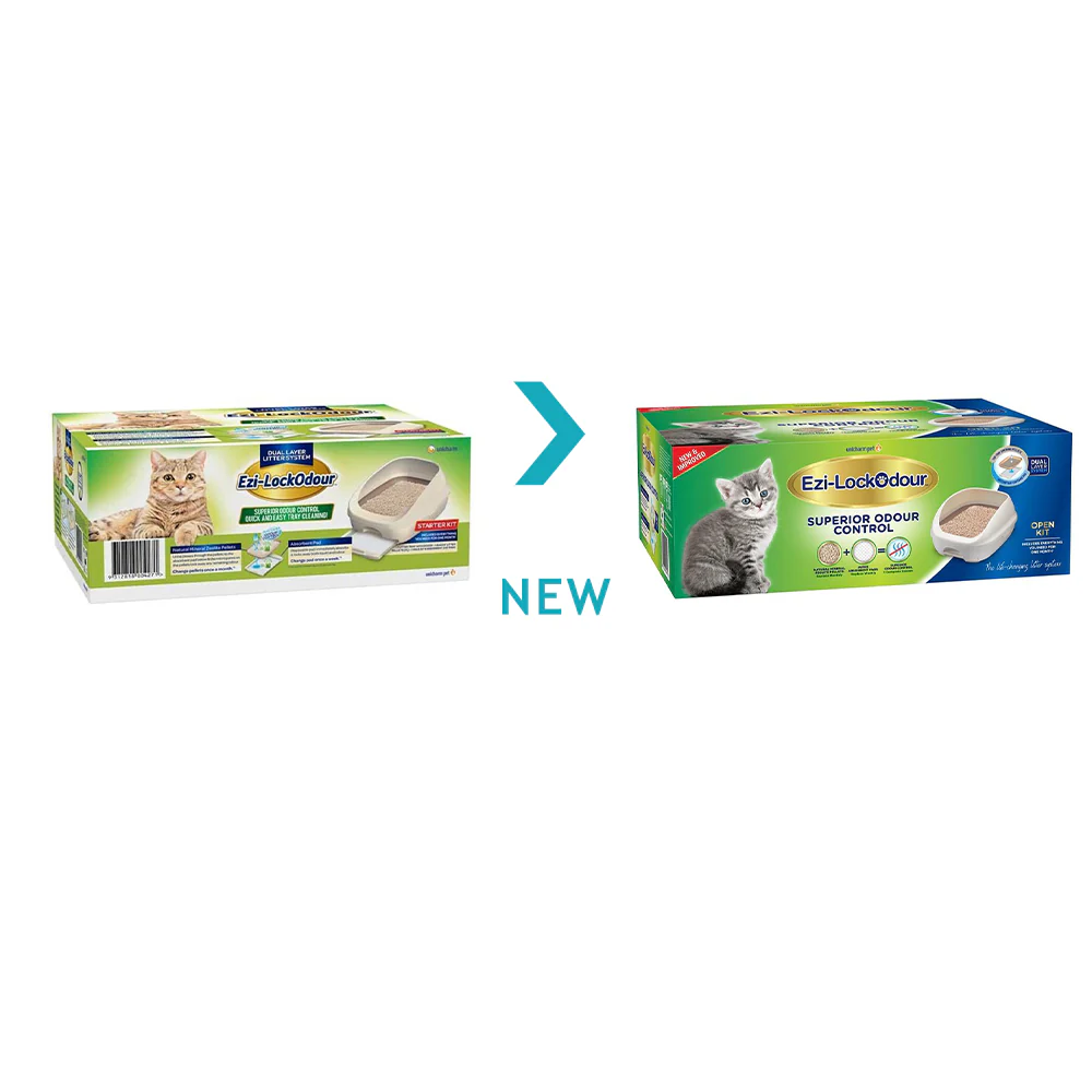 EZI-LOCKODOUR Dual Layer System Cat Litter Tray - Image 2