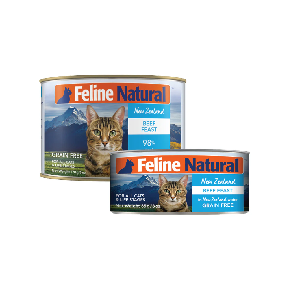 FELINE NATURAL Beef Feast Grain Free Cat Food