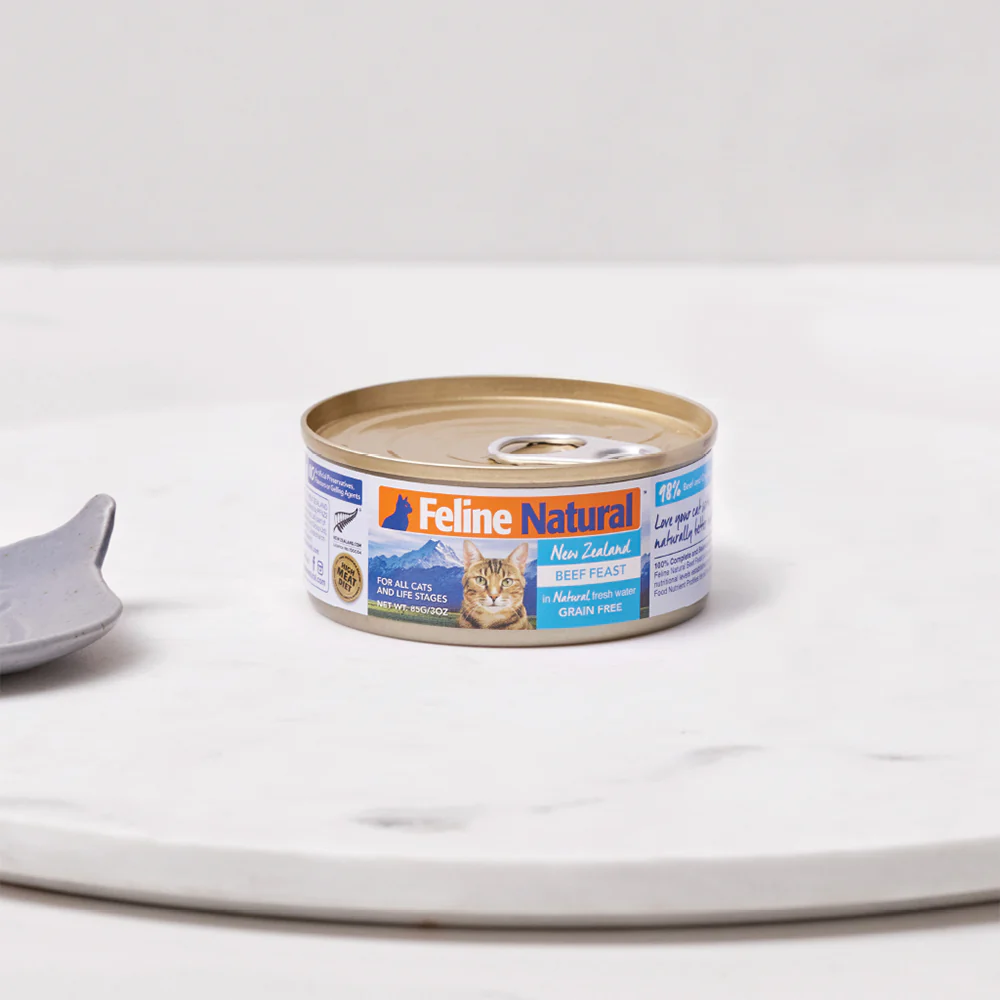 FELINE NATURAL Beef Feast Grain Free Cat Food - Image 10