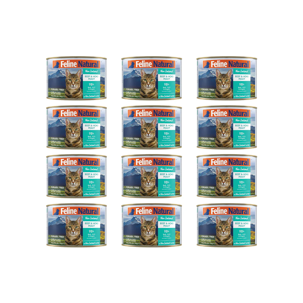 FELINE NATURAL Beef & Hoki Grain Free Cat Food - Image 12