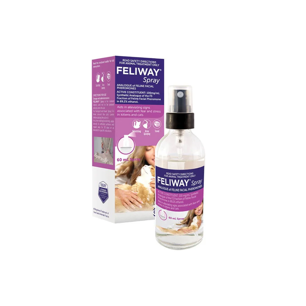 FELIWAY Pheromones Spray for Cats 60ml - Image 3