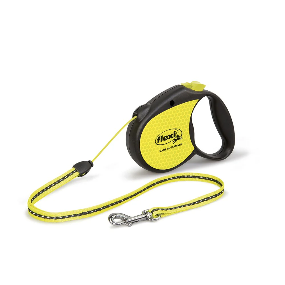 FLEXI Neon Cord Dog Leash