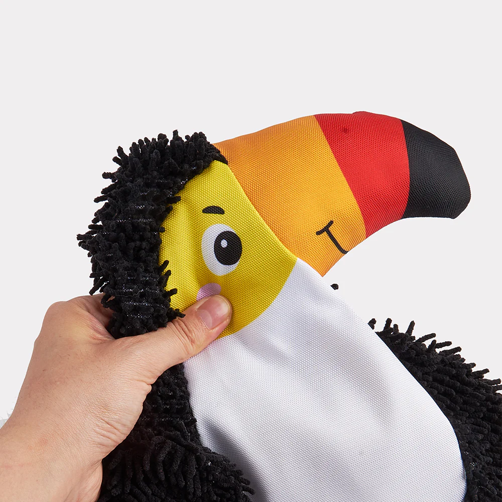 FOFOS Bird Non-stuffing Crinkle Tough Dog Toy - Image 6