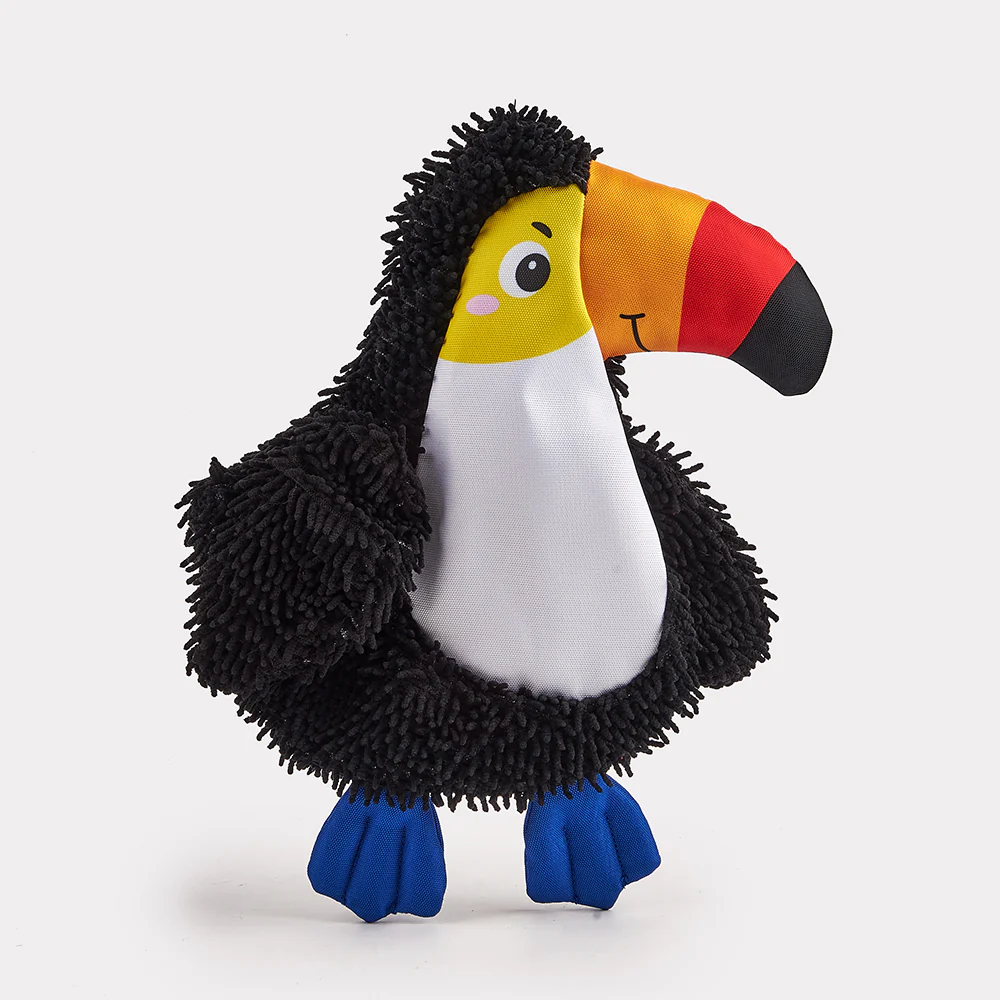 FOFOS Bird Non-stuffing Crinkle Tough Dog Toy - Image 7